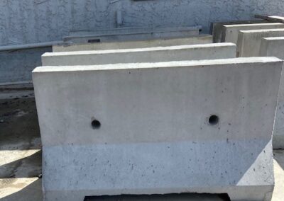 Mini Jersey Barrier dimension 5’L x 36’H